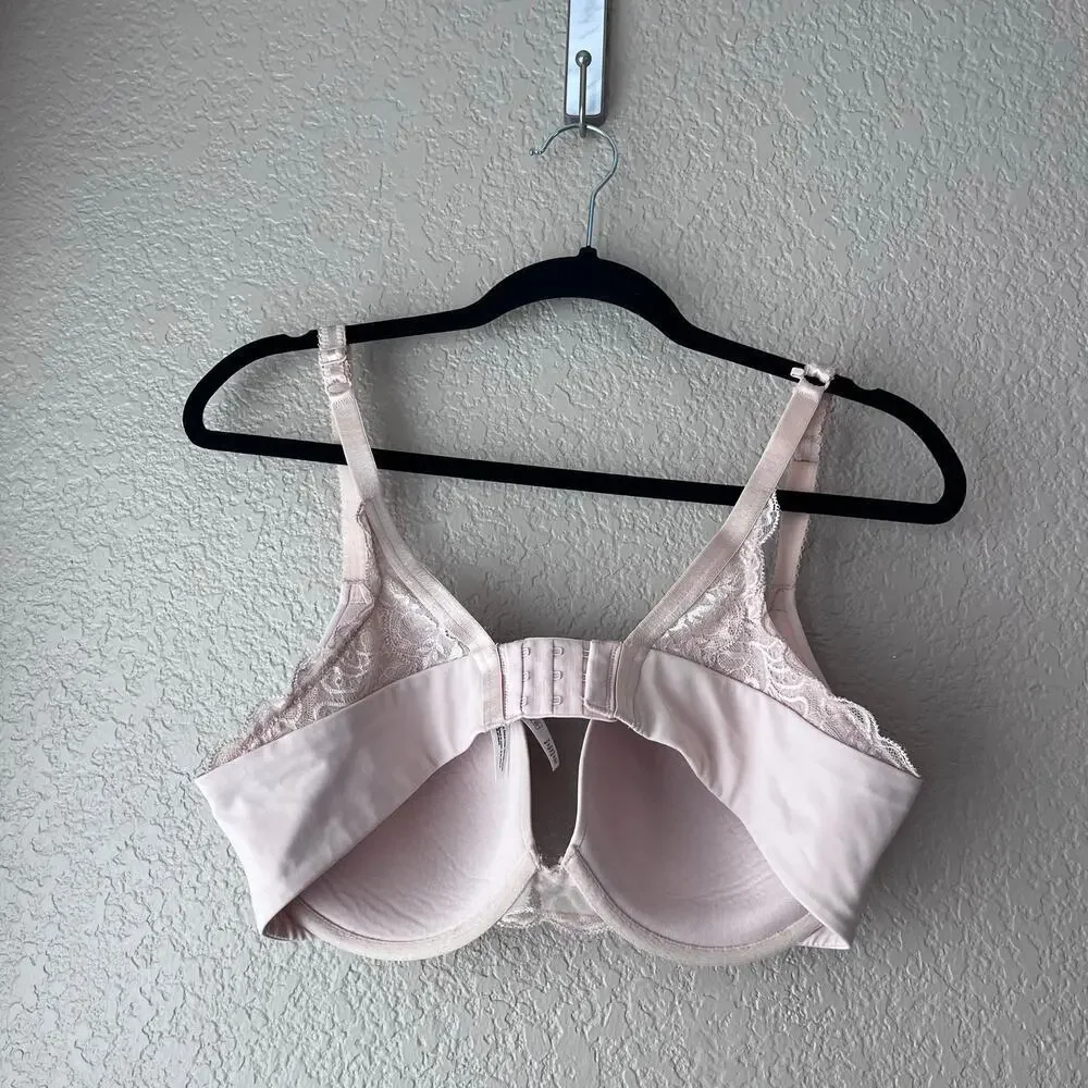 Le Mystère Push Up Underwire Classic Bra Nude Beige 38D Classic